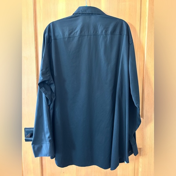 Calvin Klein Men’s Performance Black Button Down Dress shirt. 17 1/2 - Picture 11 of 11